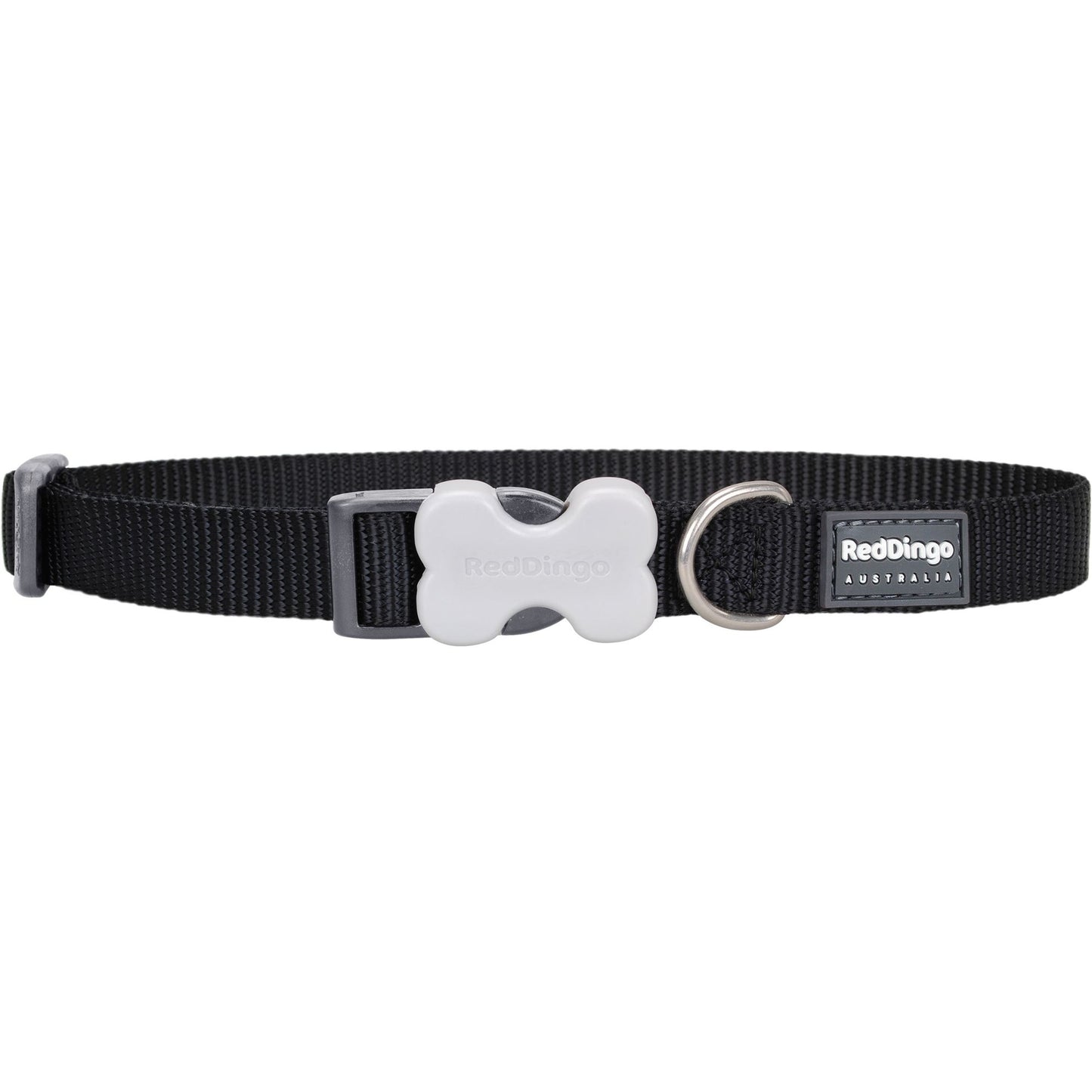 Collier Noir réglable Red Dingo