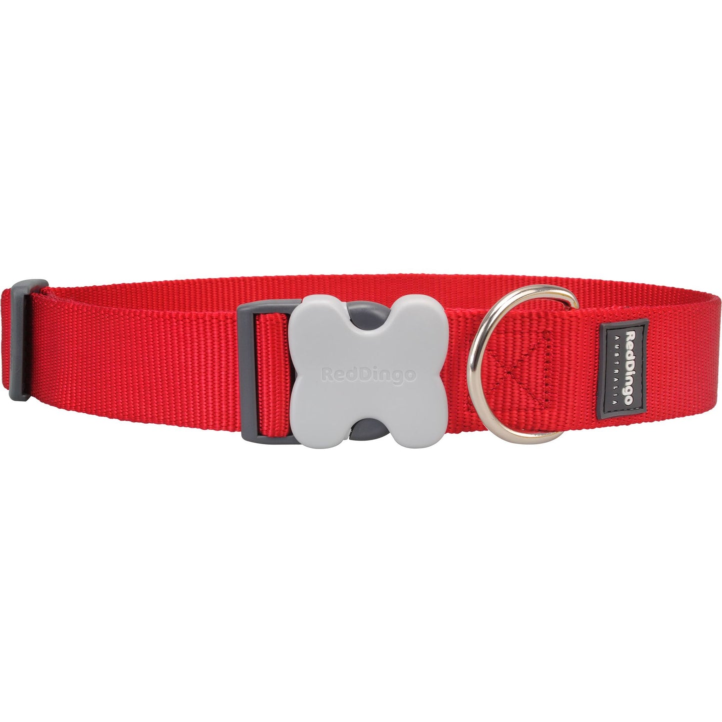 Collier Rouge réglable Red Dingo - Grand chien