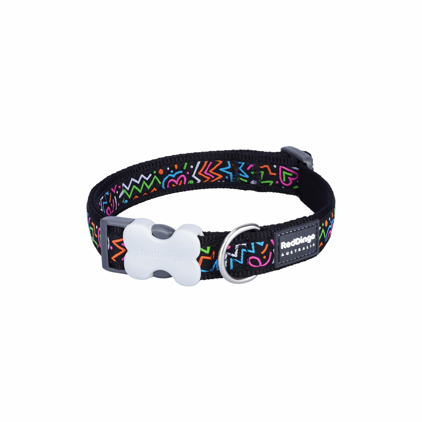 Collier Squiggles Red Dingo