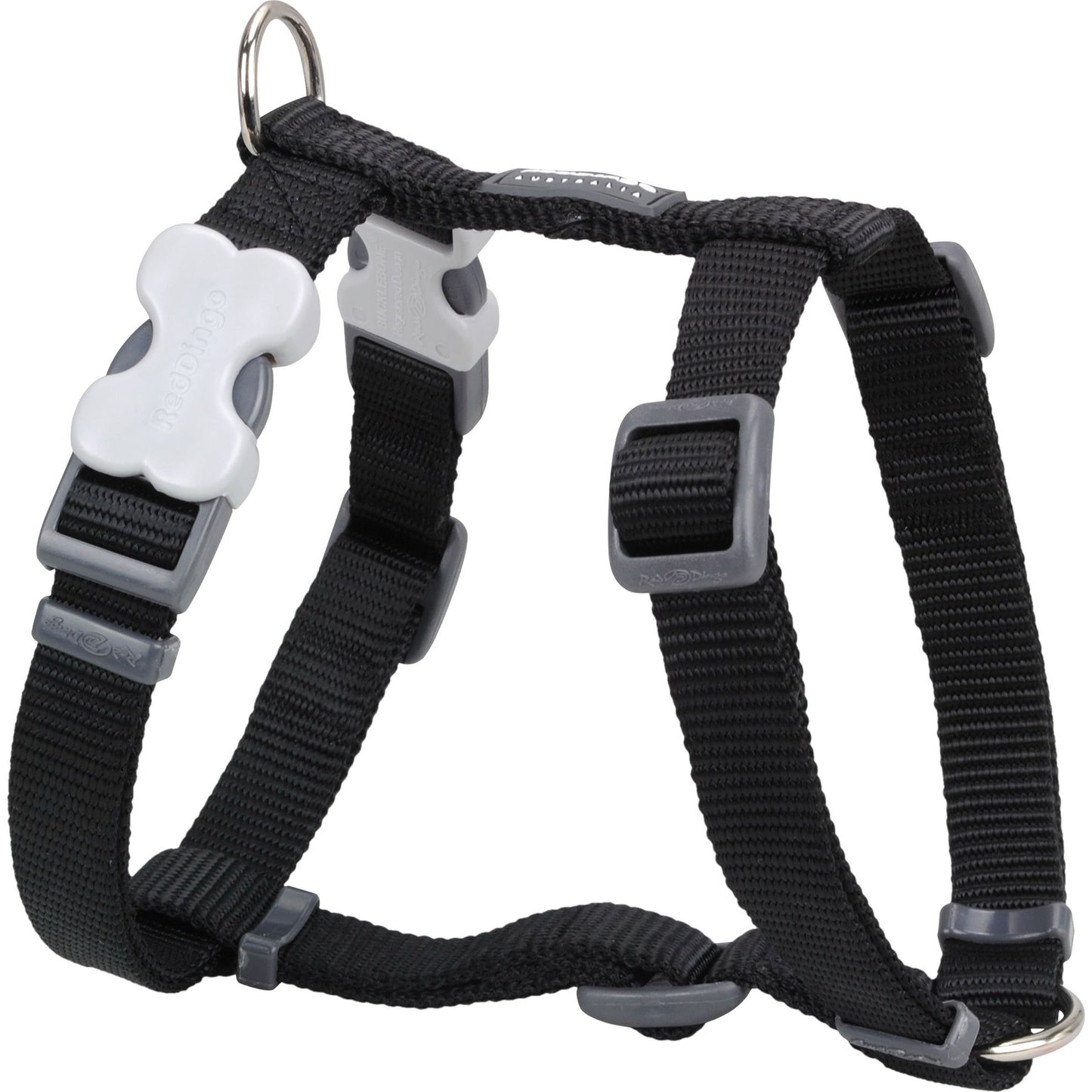 Harnais Noir réglable Red Dingo Basic