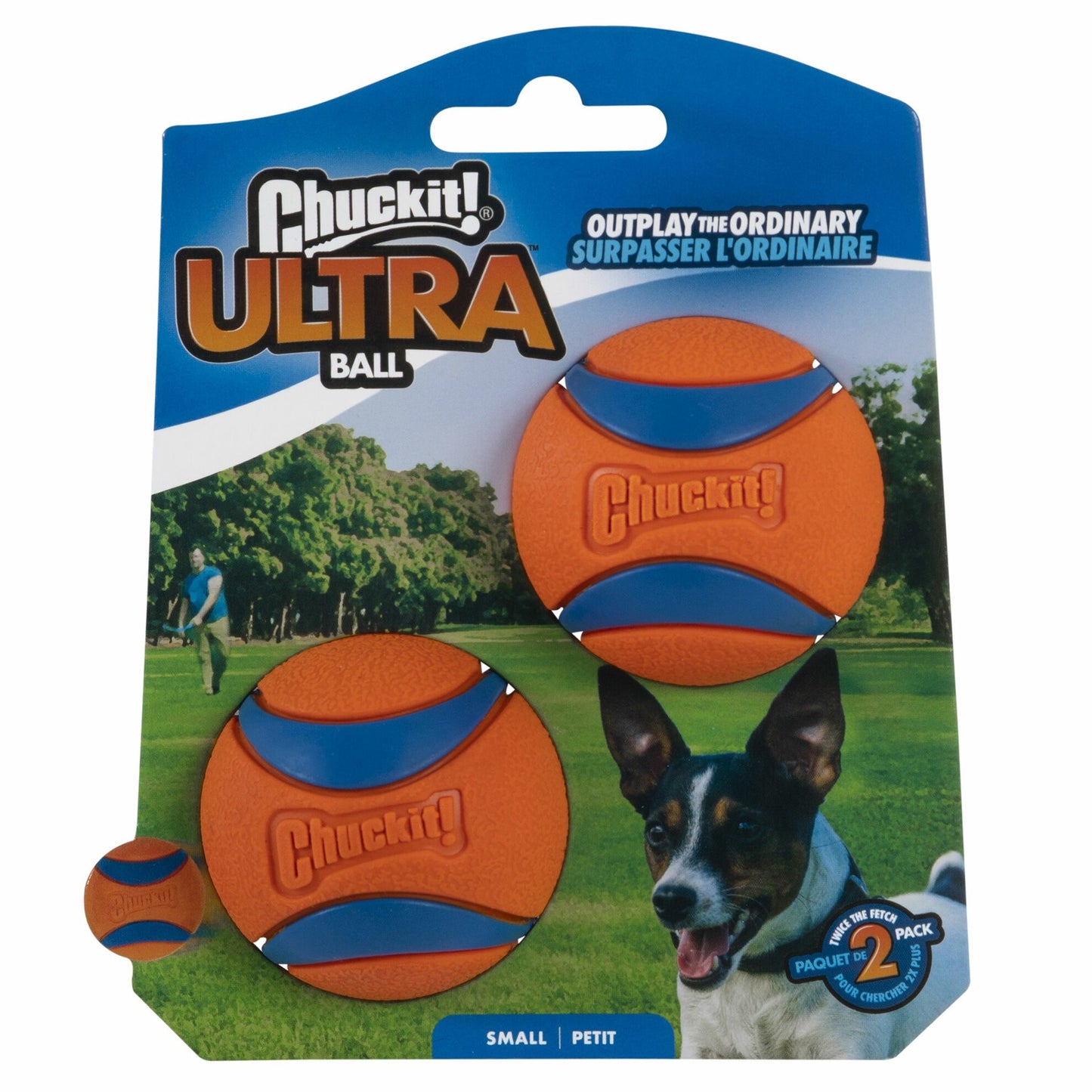 Lot de 2 Balle Ultra Chuckit!