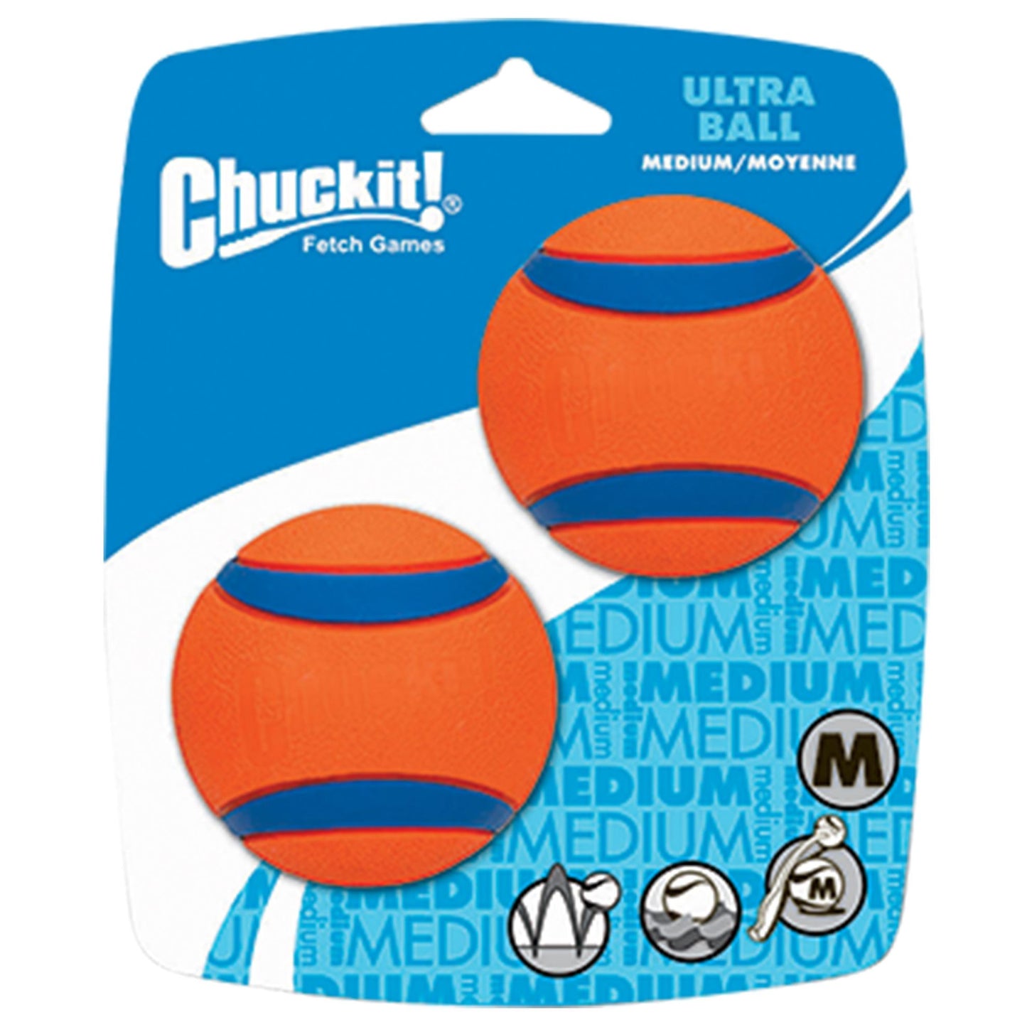 Lot de 2 Balle Ultra Chuckit!