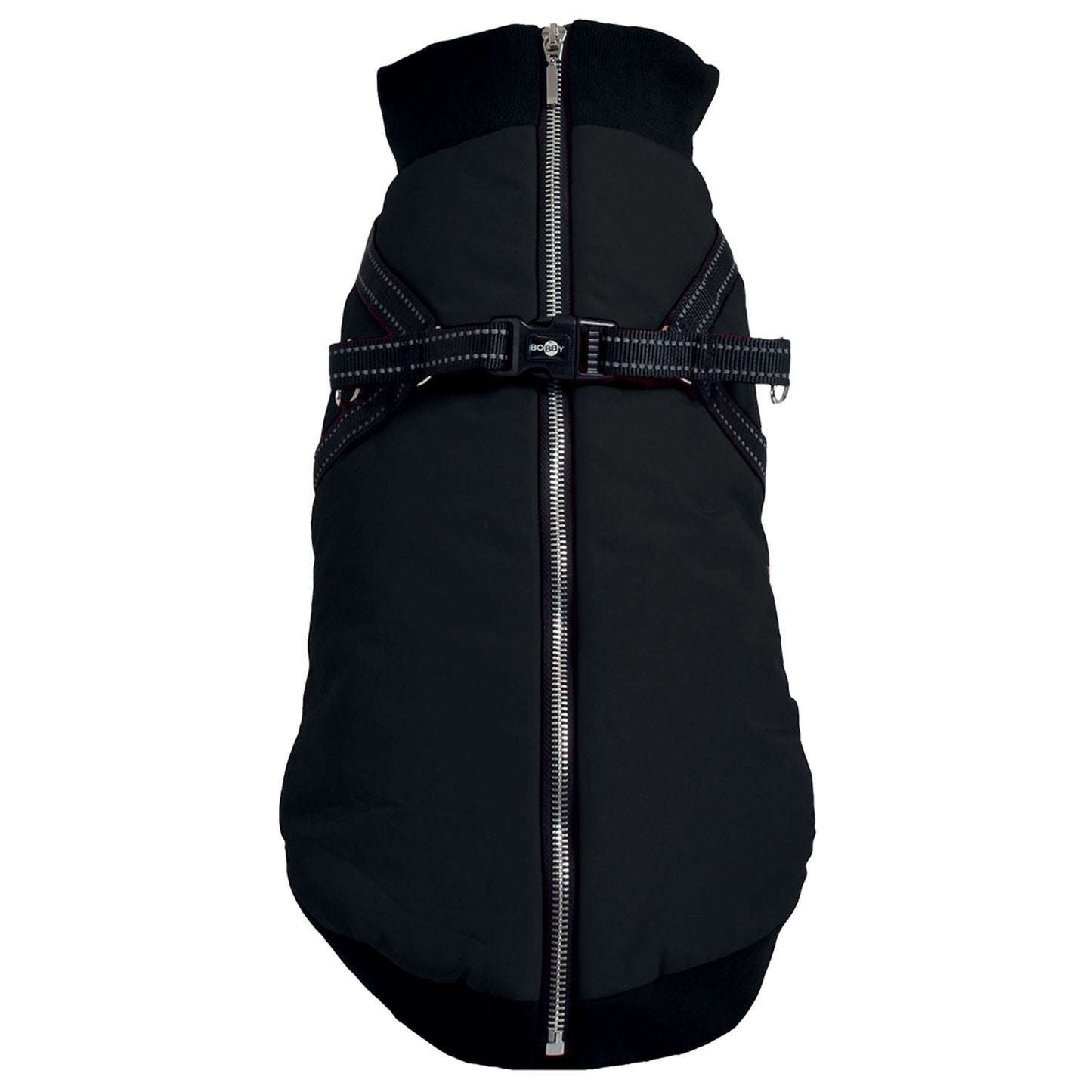 Manteaux Bomber Noir avec harnais intégré