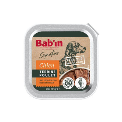 Terrine Bab'in Poulet pour chiens