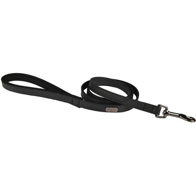 Laisse Noir Simili Cuir Doogy Glam