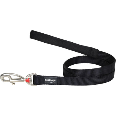 Laisse Noir Red Dingo