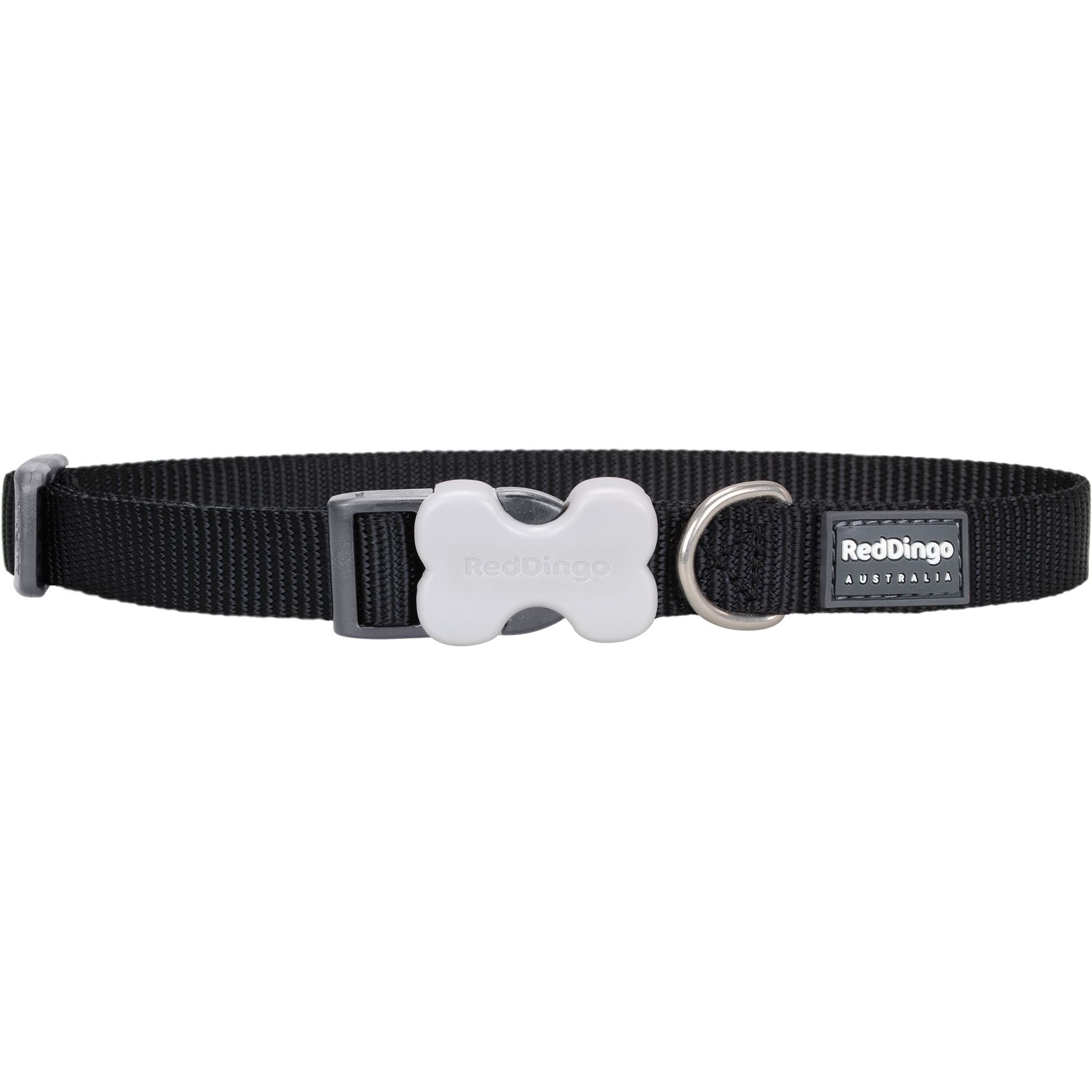 Collier Noir réglable Red Dingo