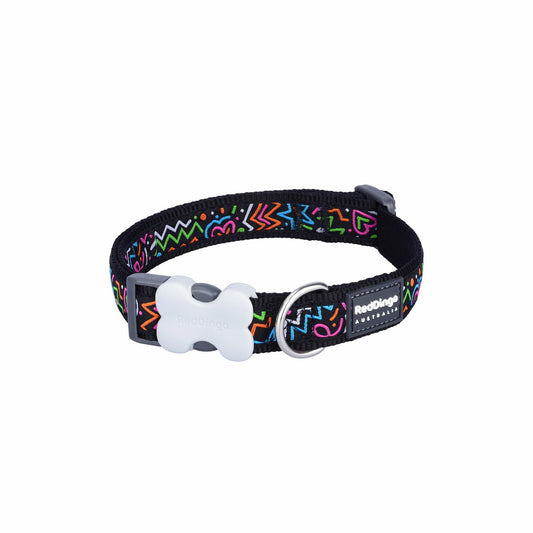Collier Squiggles Red Dingo