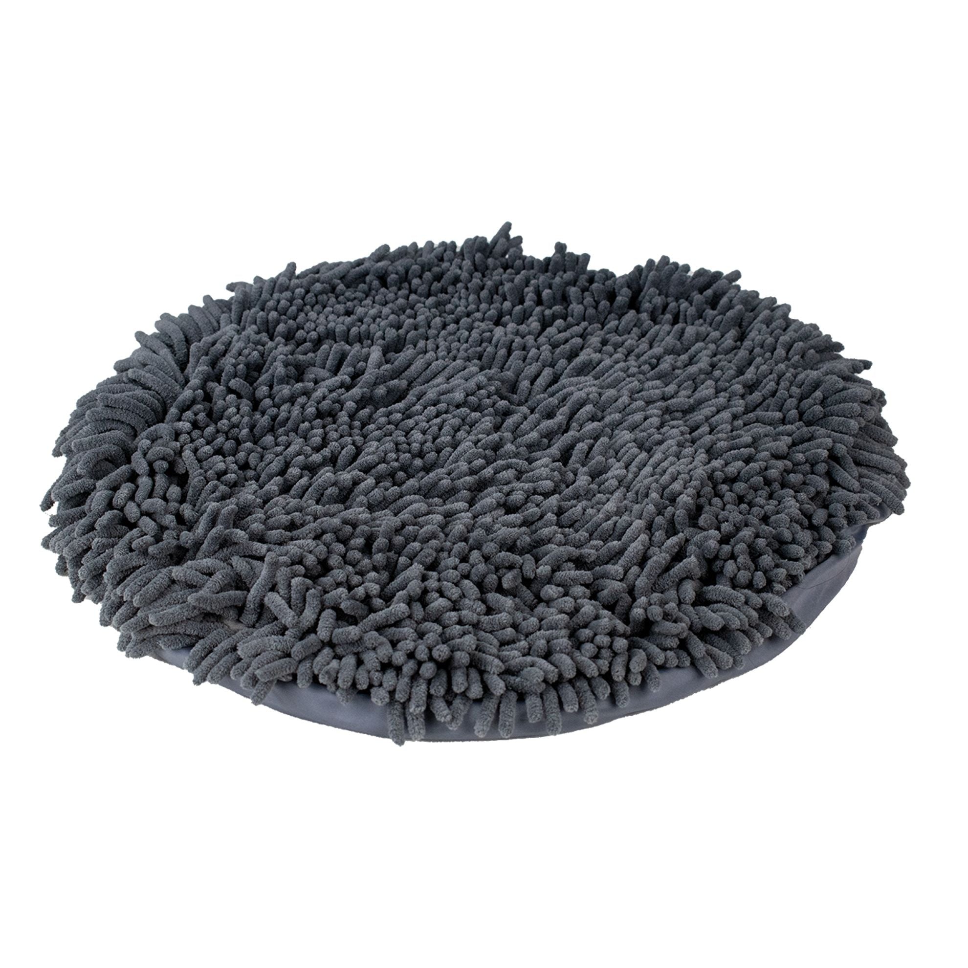Tapis de fouille circulaire Gris : 42cm