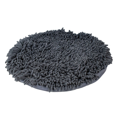 Tapis de fouille circulaire Gris : 42cm