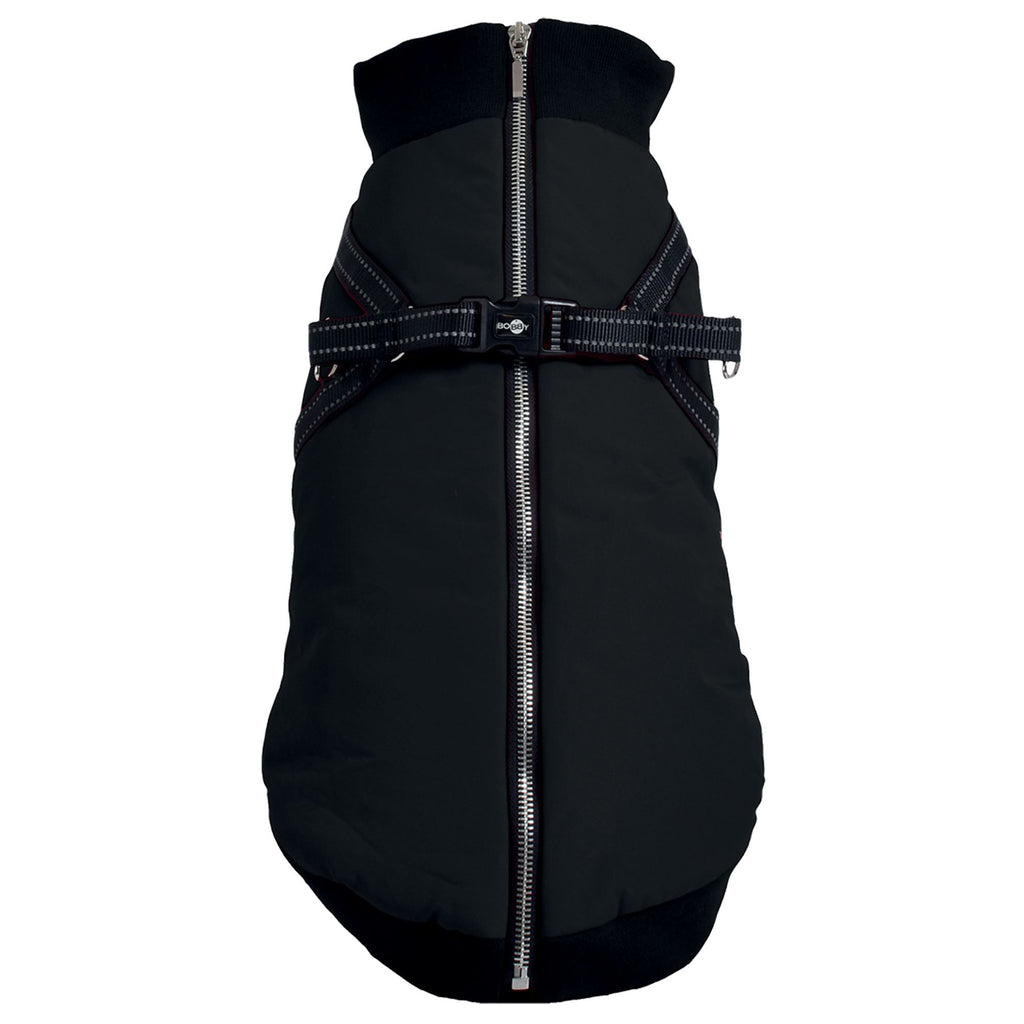 Manteaux Bomber Noir avec harnais intégré