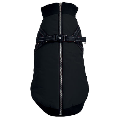 Manteaux Bomber Noir avec harnais intégré